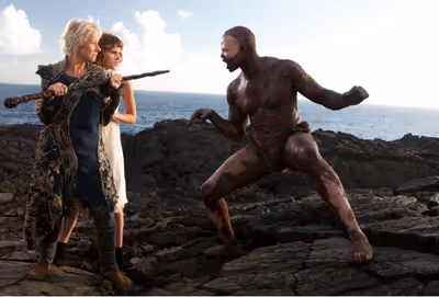 Helen Mirren, Felicity Jones and Djimon Hounsou Photo